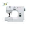 Máquina de coser familiar SINGER M1000 ligera y portátil, ideal para principiantes y reparaciones domésticas.