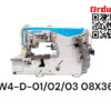 JACK W4-D-01/02/03 COLLARIN O RECUBRIDORA MECATRONICA DOBLE AJUSTE
