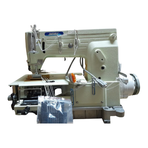 Encauchadora JN-1406 JINTHEX 6 agujas mecatrónica para confección industrial