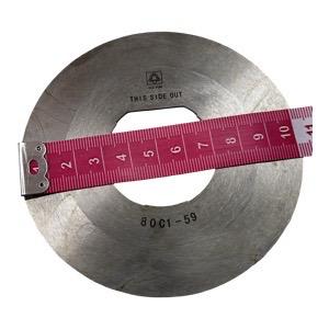 Cuchilla circular Eastman 80C1-59-4AQX para cortadora textil industrial, repuesto original de acero para corte preciso de telas