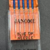 Agujas JANOME azul