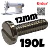 190LQX12MM TORNILLO PRENSATELA LARGO PLANA JUKI - Imagen 2