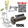 190LQX12MM TORNILLO PRENSATELA LARGO PLANA JUKI