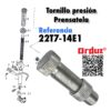 Tornillo de presión 22T7-14E1 / TYYC-G-10 para prensatelas plano metálico, repuesto industrial de acero para máquina de coser.