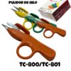 TC-800/TC801 COLOR SALMON TIJERAS PULIDOR DE HILO GOLDEN EAGLE - Imagen 3