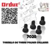 7028 7079 7027 TORNILLO TORRE FOLDER PEGASUS W500 - Imagen 6