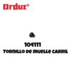 104111 TORNILLO MUELLE CARRIL FAMILIAR