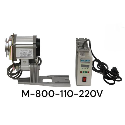 Motor ahorrador electrónico de alta eficiencia, compatible con 800-110-220V, mostrado sobre fondo blanco.
