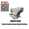 KS8720D PLANA DOBLE AGUJA MECATRONICA - Imagen 2