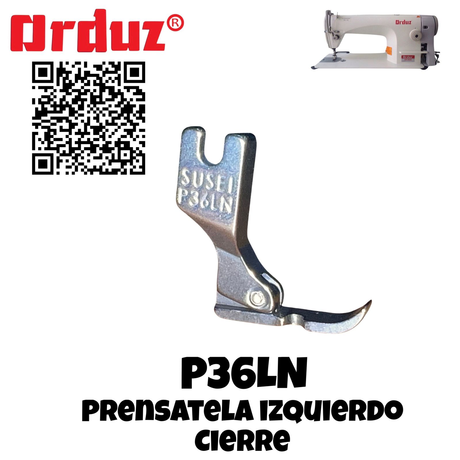 P36NL PRENSATE PARA CIERRA IZQUIERDO