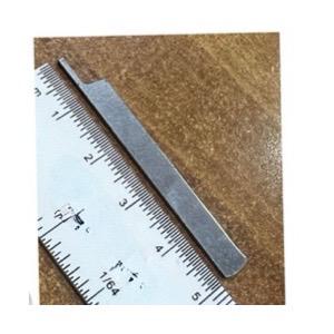 Set de cuchillas delgadas modelo 81-6 para máquina de coser FN2-4, repuesto metálico para corte lateral preciso en costura industrial.