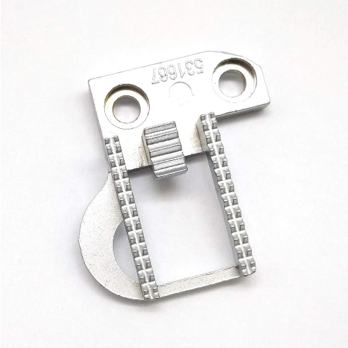 Dientes 531667 para máquinas de coser Singer 972 y Singer 1288, repuesto original en acero resistente.