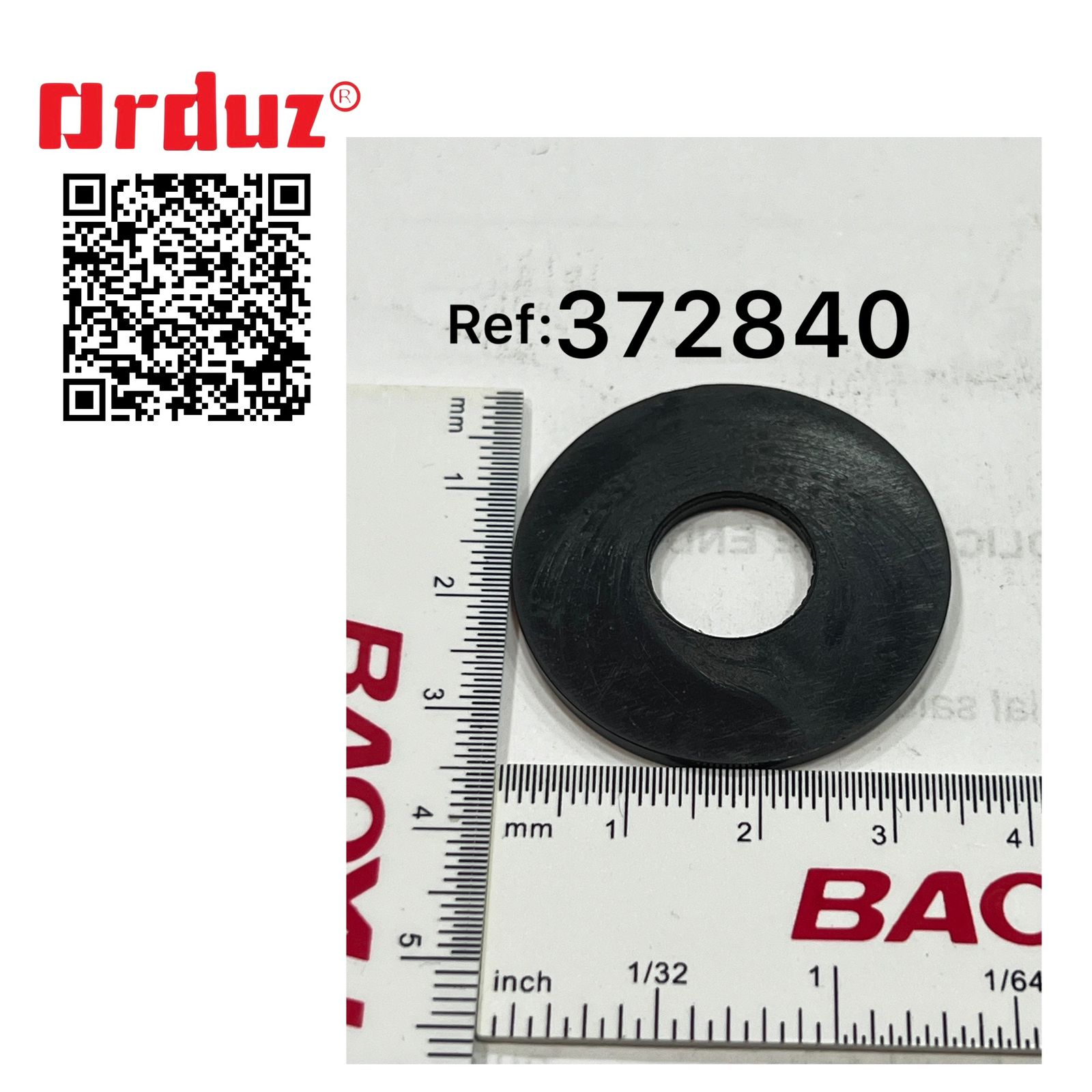 372840 ARANDELA PLÁSTICA MAQUINA DE COSER REPUESTOS