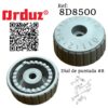 8d8500 DIAL DE PUNTADA 8MM GC8500 REPUESTOS  MAQUINA DE COSER PLANA