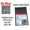 718192 134D PFX134D 134 KK DD/TRI GROZ BECKERT AGUJA TRES FILOS REPUESTO