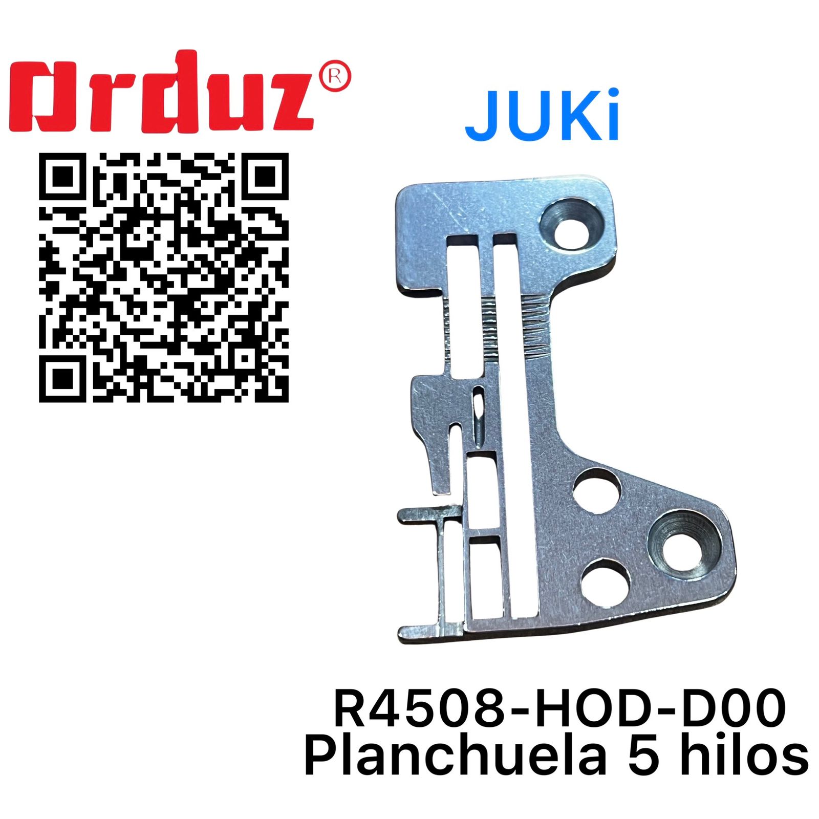 R4508-HOD-D00 PLANCHUELA 5 HILOS JUKI REPUESTOS - Imagen 4