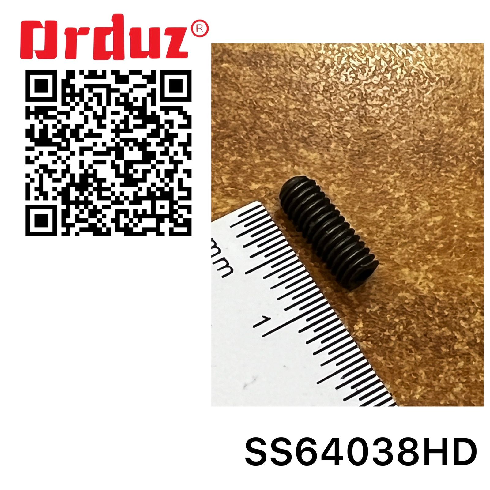 SS64038HD TORNILLO DE MAQUINA DE COSER REPUESTOS