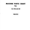 catalogo singer 18-122 maquina de codo