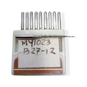 Aguja MY1203 #12 metálica para máquina de coser, ideal para telas finas y costuras precisas