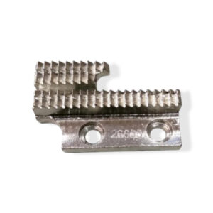 Diente 26603 para plana de triple transporte, ideal para coser cuero y materiales pesados