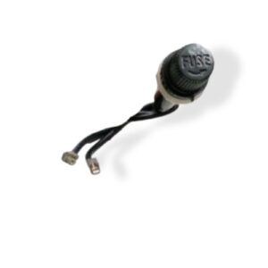 Fusible E004 para termofijadora industrial, ideal para prevenir fallos eléctricos y proteger componentes internos.