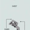 Dientes H497-D581 para Siruba 757 (Set x2) - Imagen 4