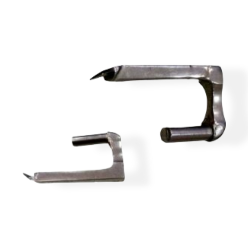 Looper 549430 en acero para máquina de coser industrial, repuesto preciso para formar puntadas firmes y sin fallas.