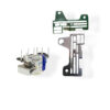 Planchuela R4612-JOF-LOOQX para fileteadora Juki, repuesto metálico para costura precisa