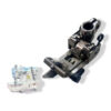 Prensatelas rectangular 64042-64 metálico para máquina de coser industrial, ideal para costuras rectas y precisas
