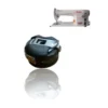 Caja Bobina Plana Teflón FCSK-BC-DB1-NBL FCSKBCD, repuesto duradero con recubrimiento de teflón para garantizar un flujo de hilo suave y costuras precisas.