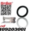 Caucho de Plana 109203001 – Repuesto resistente y duradero que reduce vibraciones y mejora la estabilidad de máquinas de coser industriales.