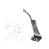Looper Singer 14U 410434A – Repuesto de alta precisión para máquinas overlock, ideal para costuras uniformes y duraderas.