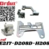 Planchuela y Dientes de Ajuste E217-D208D-H208 - Imagen 4