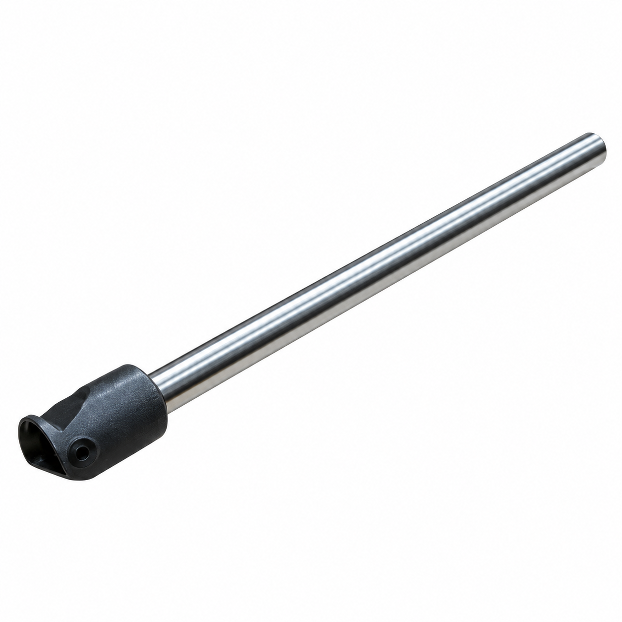 Sujetador de aguja Singer 20U de 2 agujas REF 457-4.5, repuesto metálico para máquina de coser industrial sobre fondo blanco.