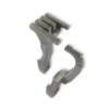 Imagen del Set Dientes en L Collarín Pegasus 257216/257262A, diseñado para garantizar una alimentación uniforme de la tela y mejorar la precisión de las costuras, optimizando el rendimiento de las máquinas de coser Pegasus.