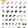 Imagen de la Tapa Tensión 245014 NP-7GK26, repuesto de alta precisión para máquinas cerradoras de sacos, diseñado para regular la tensión del hilo y garantizar costuras seguras y uniformes.