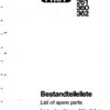 CATALOGO DE PARTES PFAFFA 260