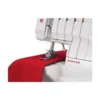 Imagen de la máquina recubridora Singer 14T970C, ideal para costuras de cobertura precisas en prendas elásticas y acabados profesionales en confección.
