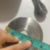 Cuchilla circular redonda de 4 pulgadas para cortadora RC-280, repuesto industrial para corte textil preciso