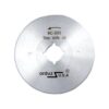 Cuchilla circular redonda de 4 pulgadas para cortadora RC-280, repuesto industrial para corte textil preciso