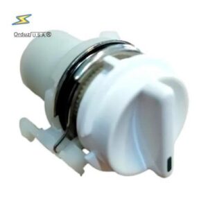 Set de tensión de hilo Singer 356008-457 ensamblado con discos tensores, perilla y guía de hilo, compatible con máquinas mecánicas Singer