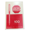 Aguja industrial cubo delgado Rhein Nadel Groz 16x95 calibre 160/23 para costura de materiales pesados como lona y cuero