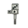 Sujetador de agujas para máquina collarín Siruba 5.6 mm Ref M4356QX, repuesto metálico de alta precisión para costura industrial.
