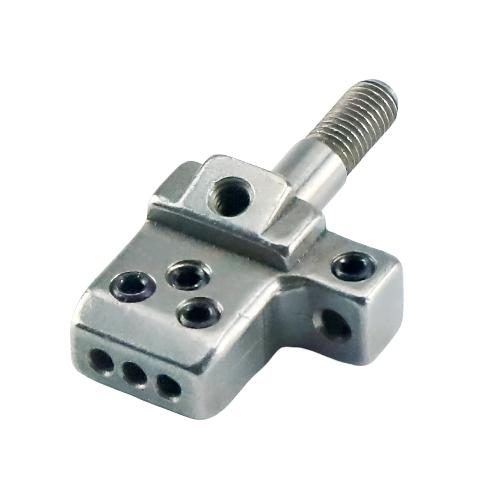 Sujetador de agujas para máquina collarín Siruba 5.6 mm Ref M4356QX, repuesto metálico de alta precisión para costura industrial.