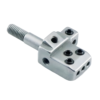 Sujetador de agujas para máquina collarín Siruba 5.6 mm Ref M4356QX, repuesto metálico de alta precisión para costura industrial.