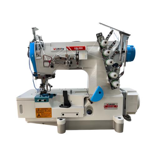 Máquina Collarín Recubridora Unión Mecatrónica tipo industrial para confección textil
