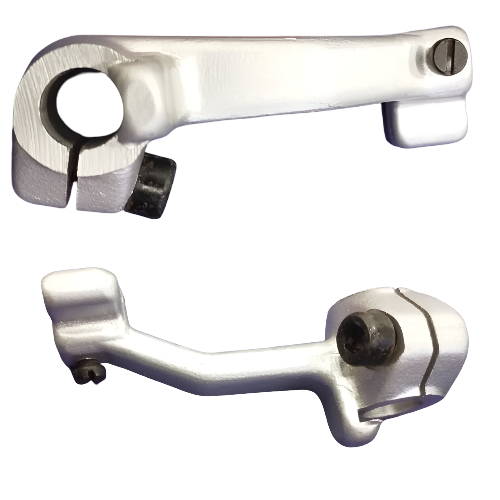Soporte de Looper F007 para máquina de coser industrial Siruba – repuesto original de alta precisión en acero, compatible con modelos industriales.