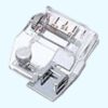 Prensatela 6290 para cinta al bies, accesorio metálico para máquina de coser doméstica compatible con Singer, Brother, Janome y otras marcas.