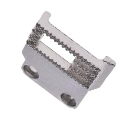 Dientes de arrastre de 2 piezas ref. 2331 / 321065007 / 12257 en metal, compatibles con máquinas de coser FY811, FY812 y FY920."