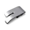 Prensatela recta CY-7304 para máquina de coser doméstica, accesorio metálico snap-on para costura recta precisa en telas finas y delicadas.